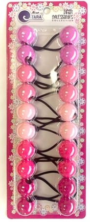 Twinbead Bubble Ponytail Holders