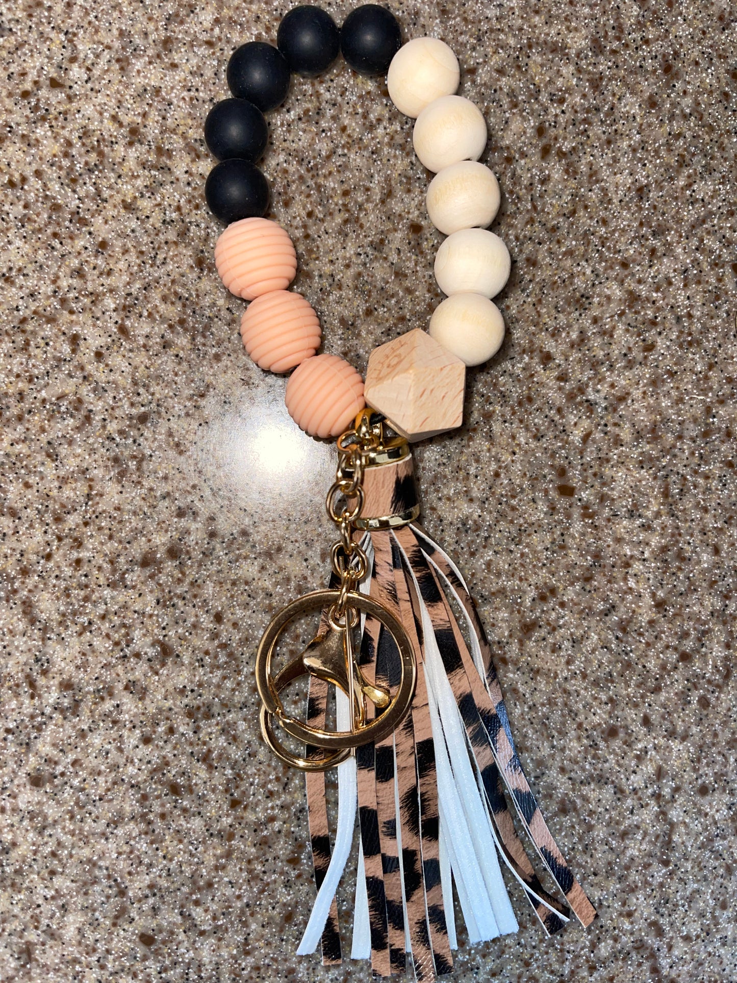 Handmade Bracelet Keychain & Badge Holders