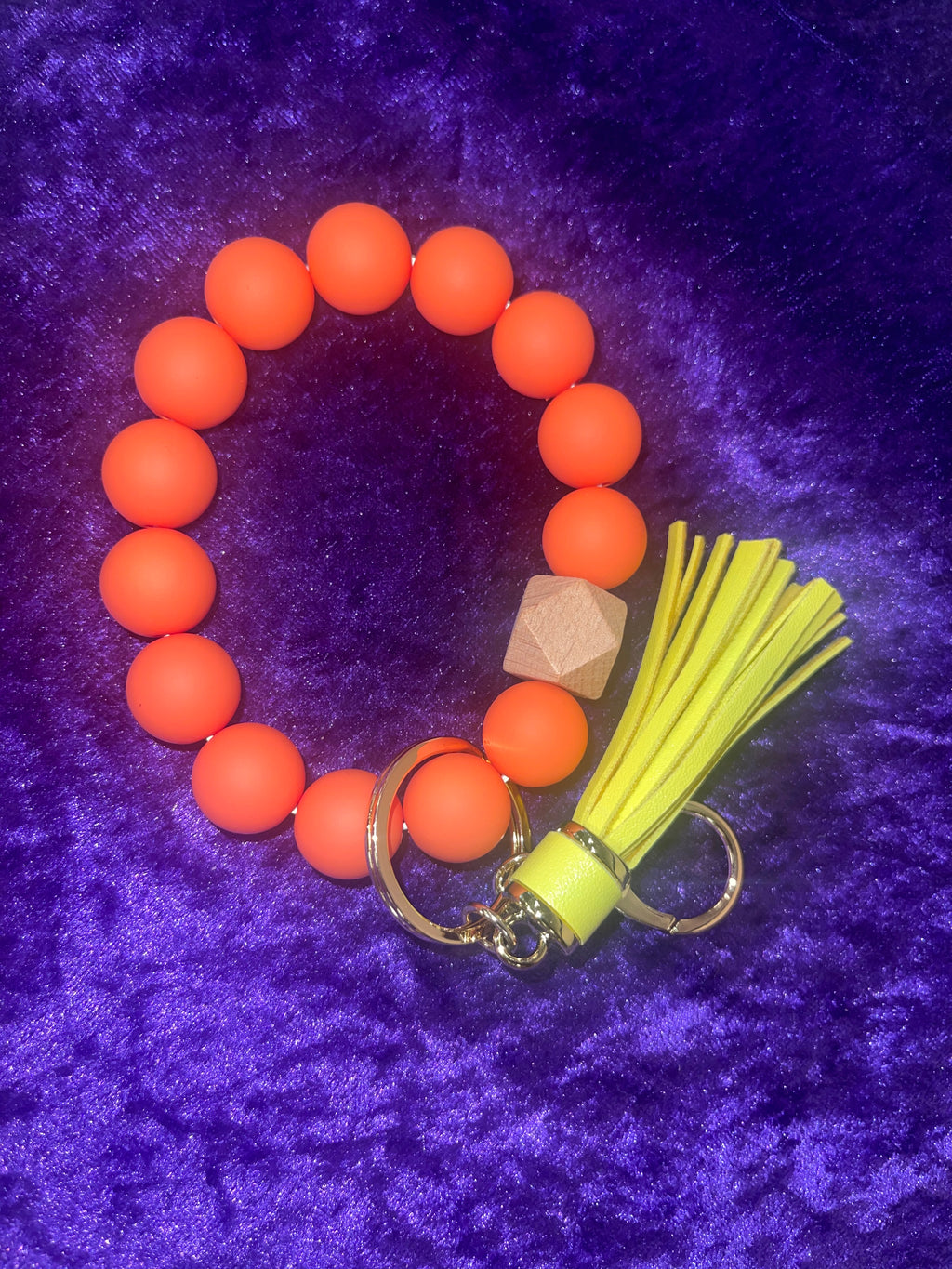 Handmade Bracelet Keychain & Badge Holders