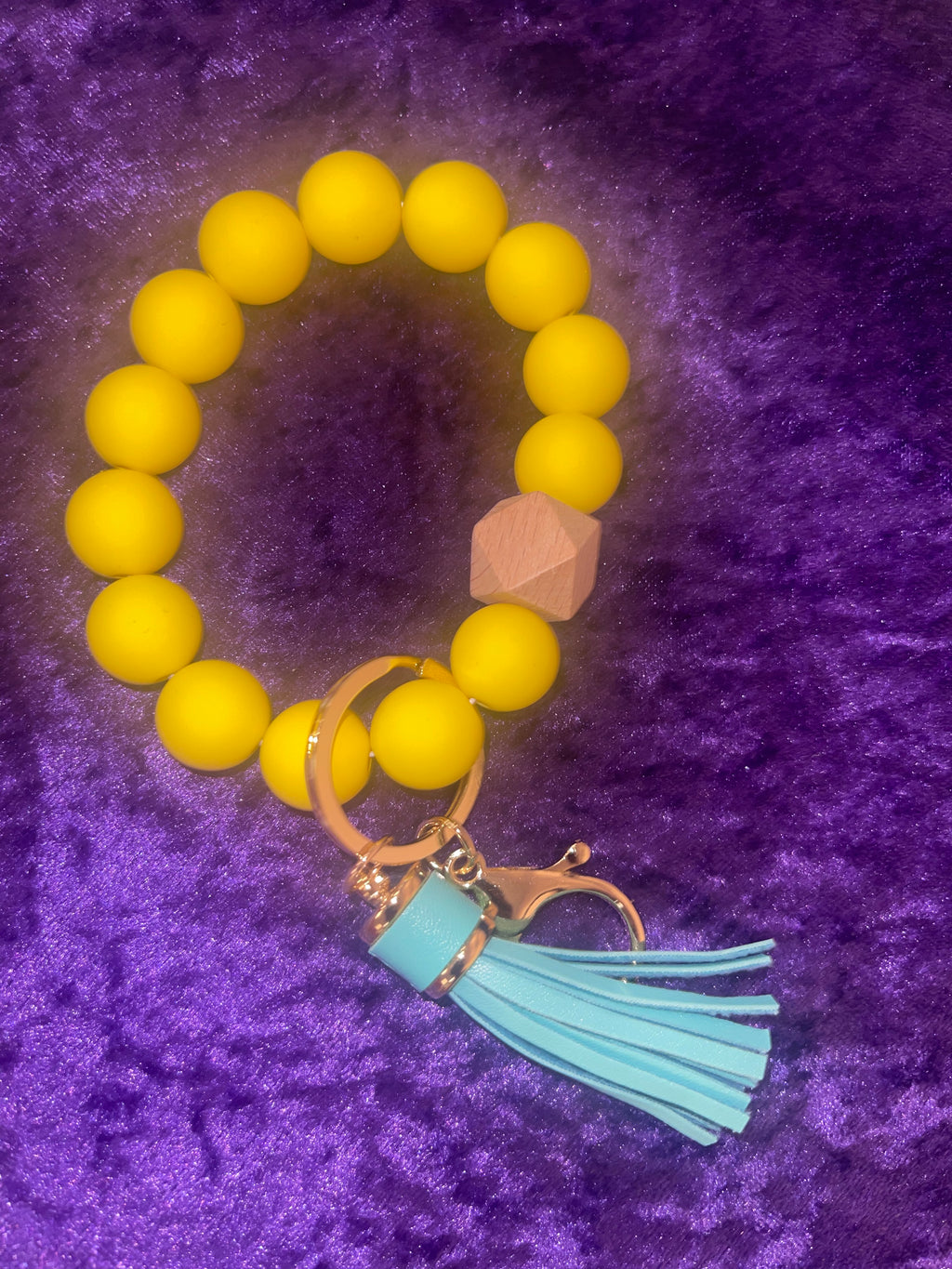 Handmade Bracelet Keychain & Badge Holders