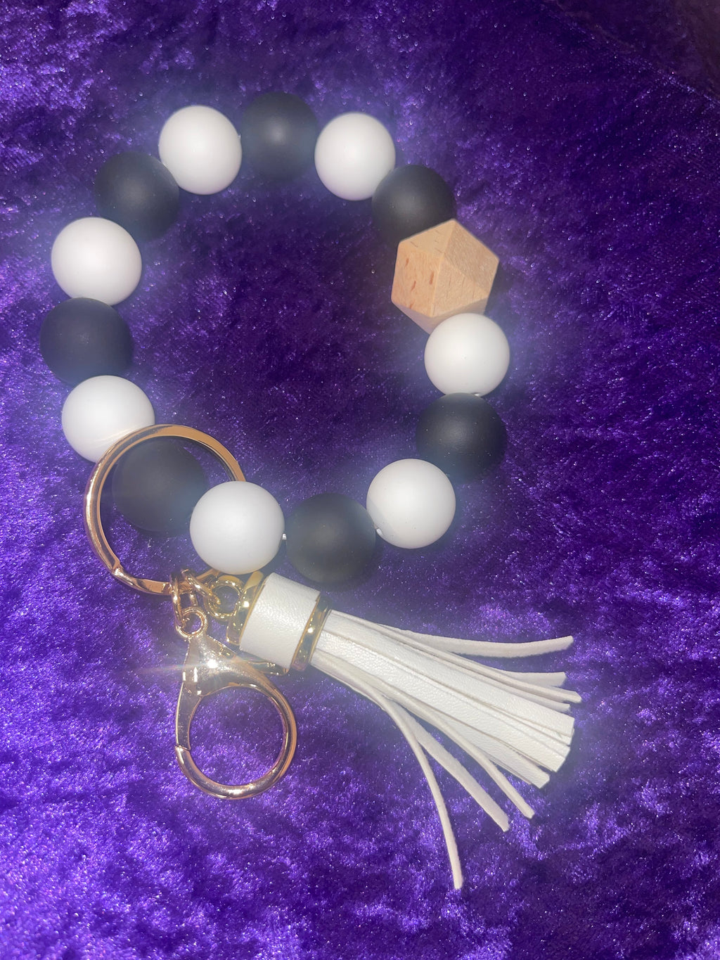 Handmade Bracelet Keychain & Badge Holders