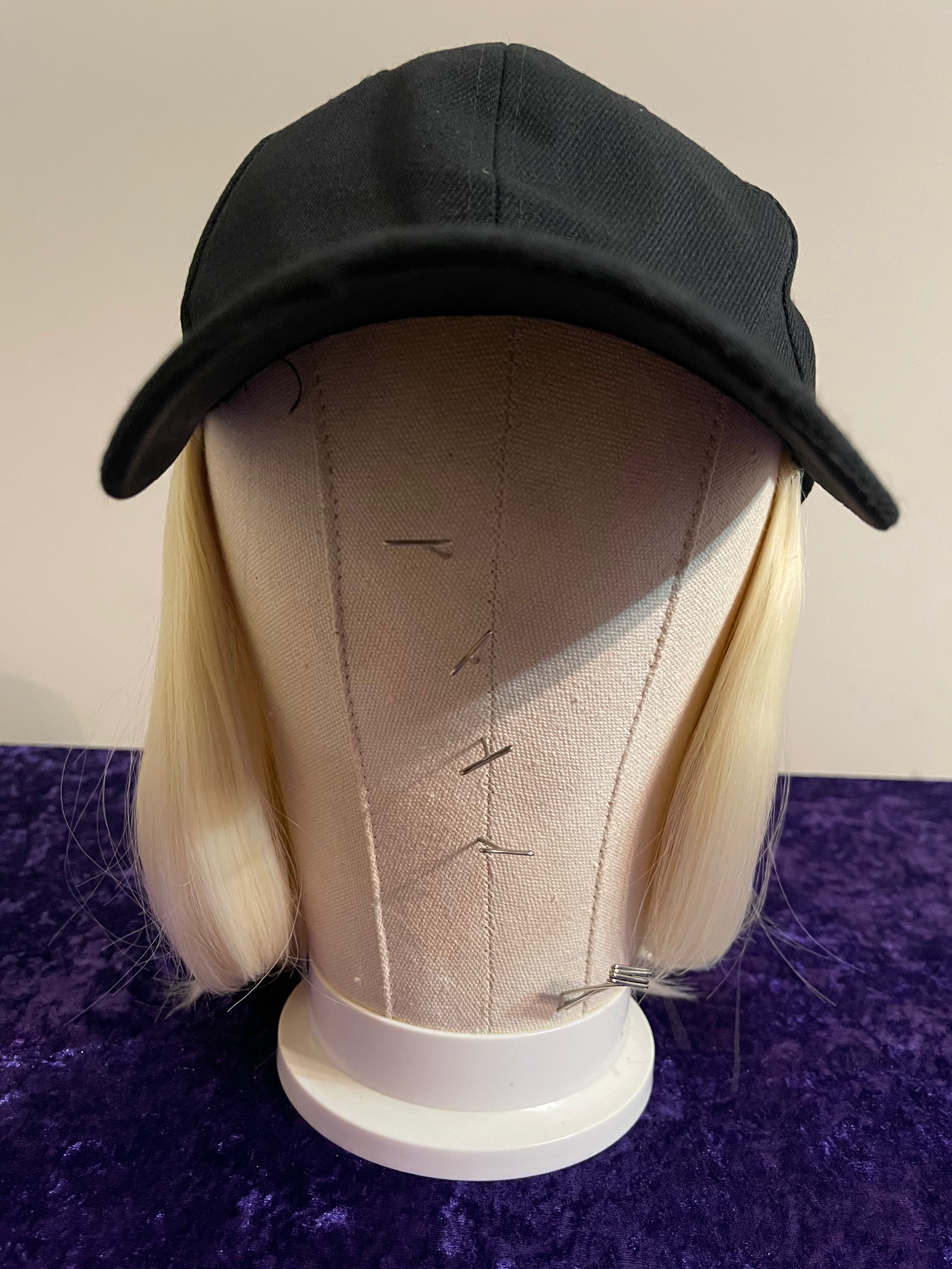 Hat Wig- Synthetic