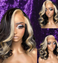 613 Skunk Stripe 8” Human Hair Wig