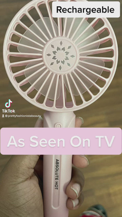 Handheld Rechargeable Fan