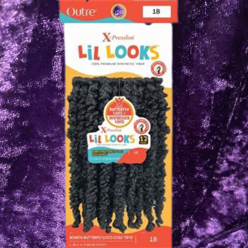 X-pression Lil Looks Braid - Butterfly Locs 8"