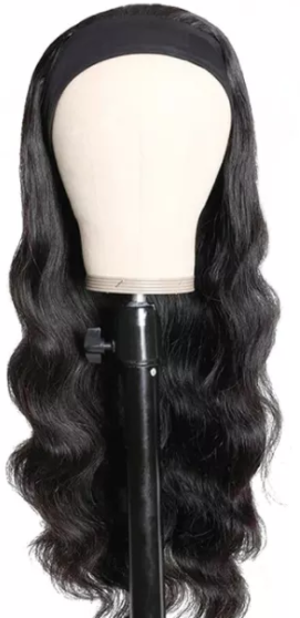 16 inch Headband Wig-- Body Wave Human Hair
