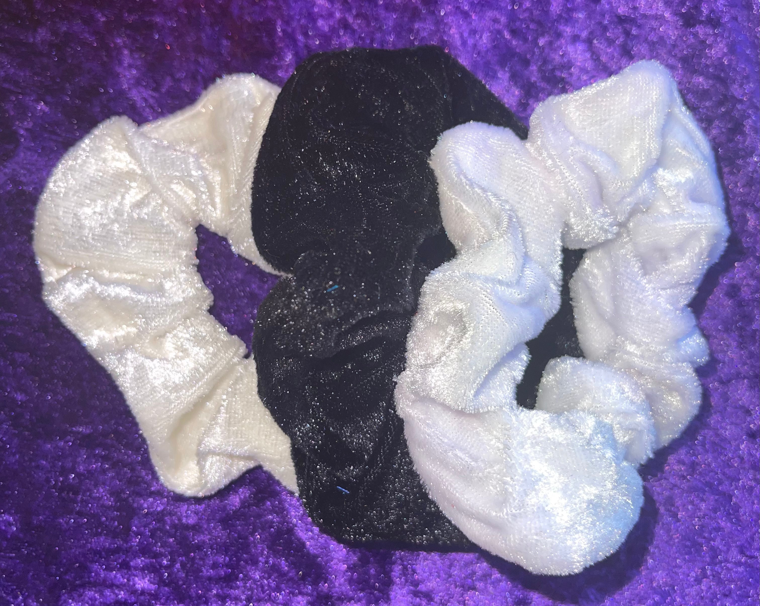 Velvet Scrunchie Set- 3 scrunchies for $1