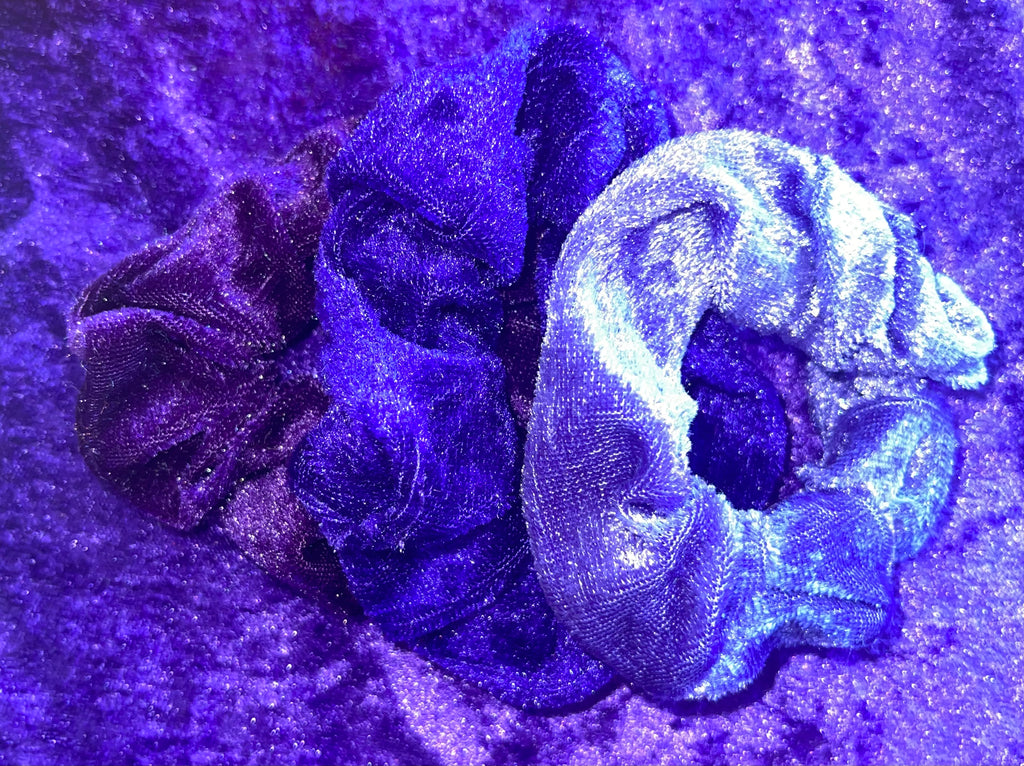 Velvet Scrunchie Set- 3 scrunchies for $1