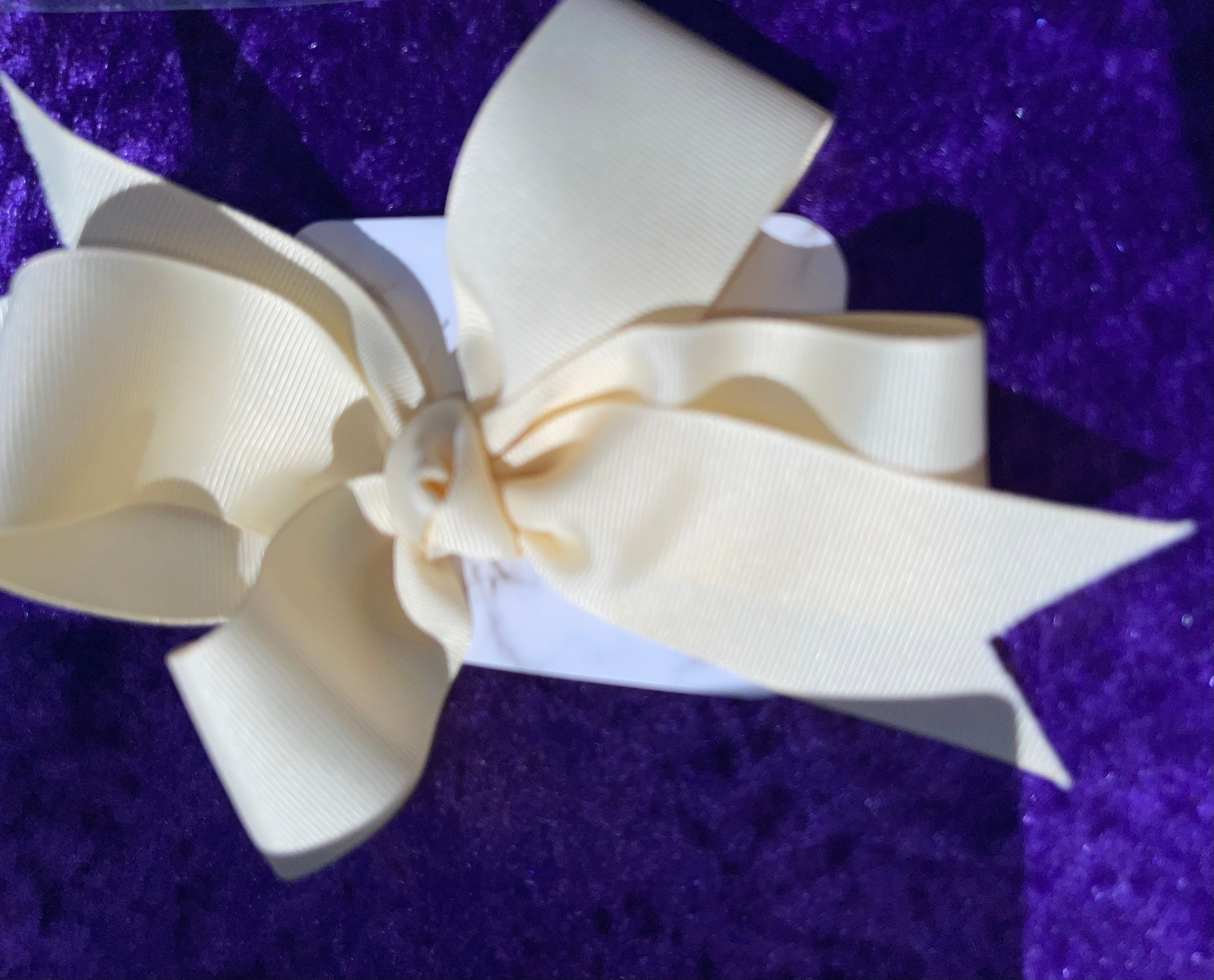Plain Colored Hair Bow [Multiple Variants]
