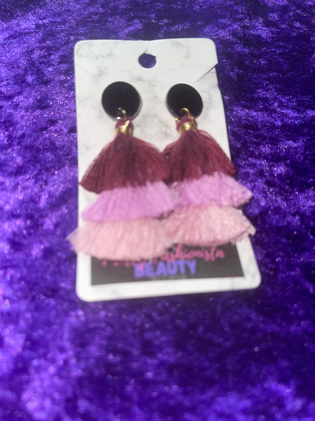 Fringe Earrings [Multiple Variants]
