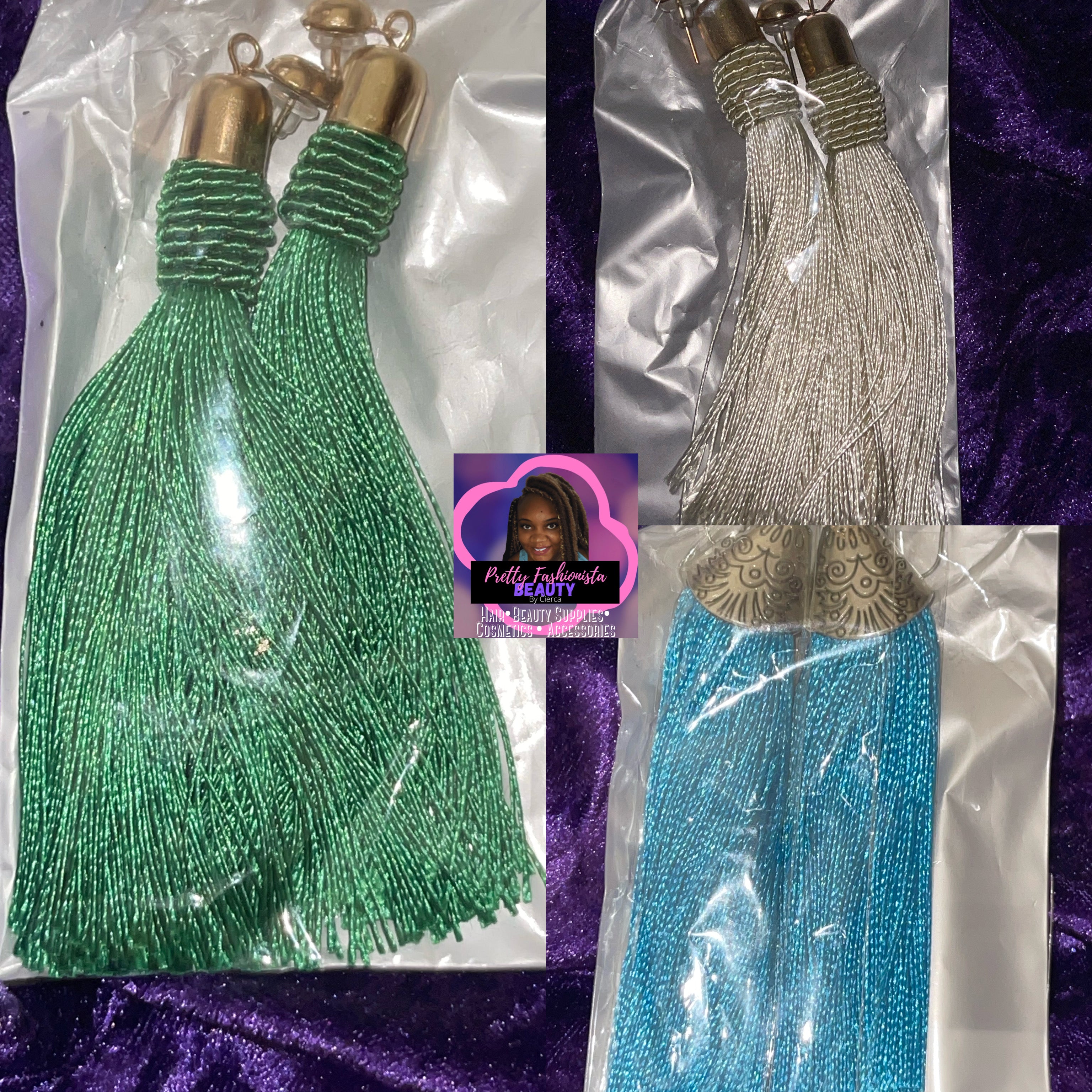 Fringe Earrings [Multiple Variants]