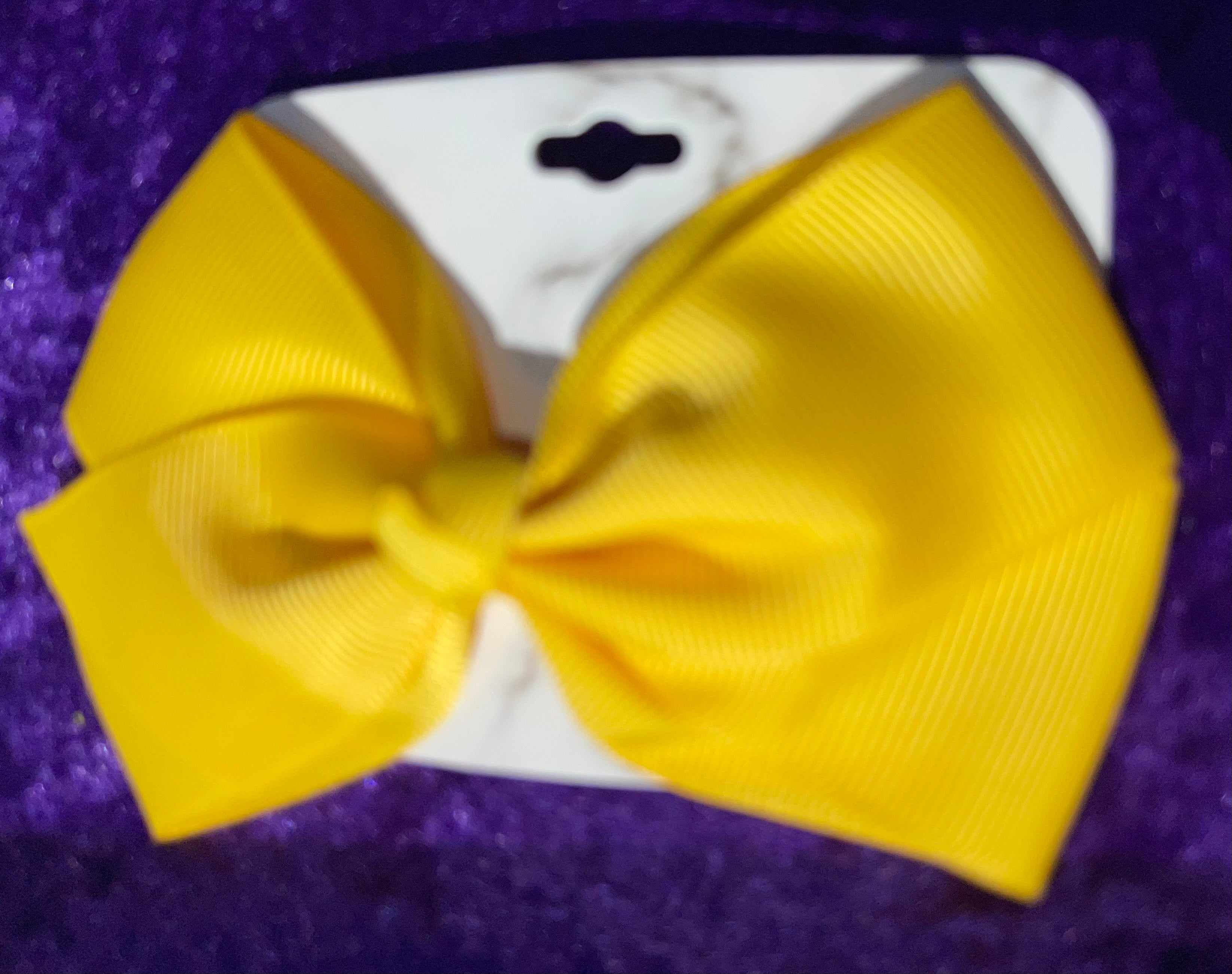 Plain Colored Hair Bow [Multiple Variants]