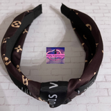 “LV” Inspired Headband