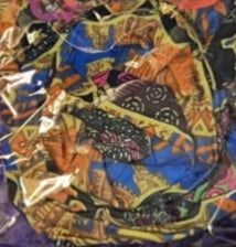 African Print Bun Cap [4 variants]