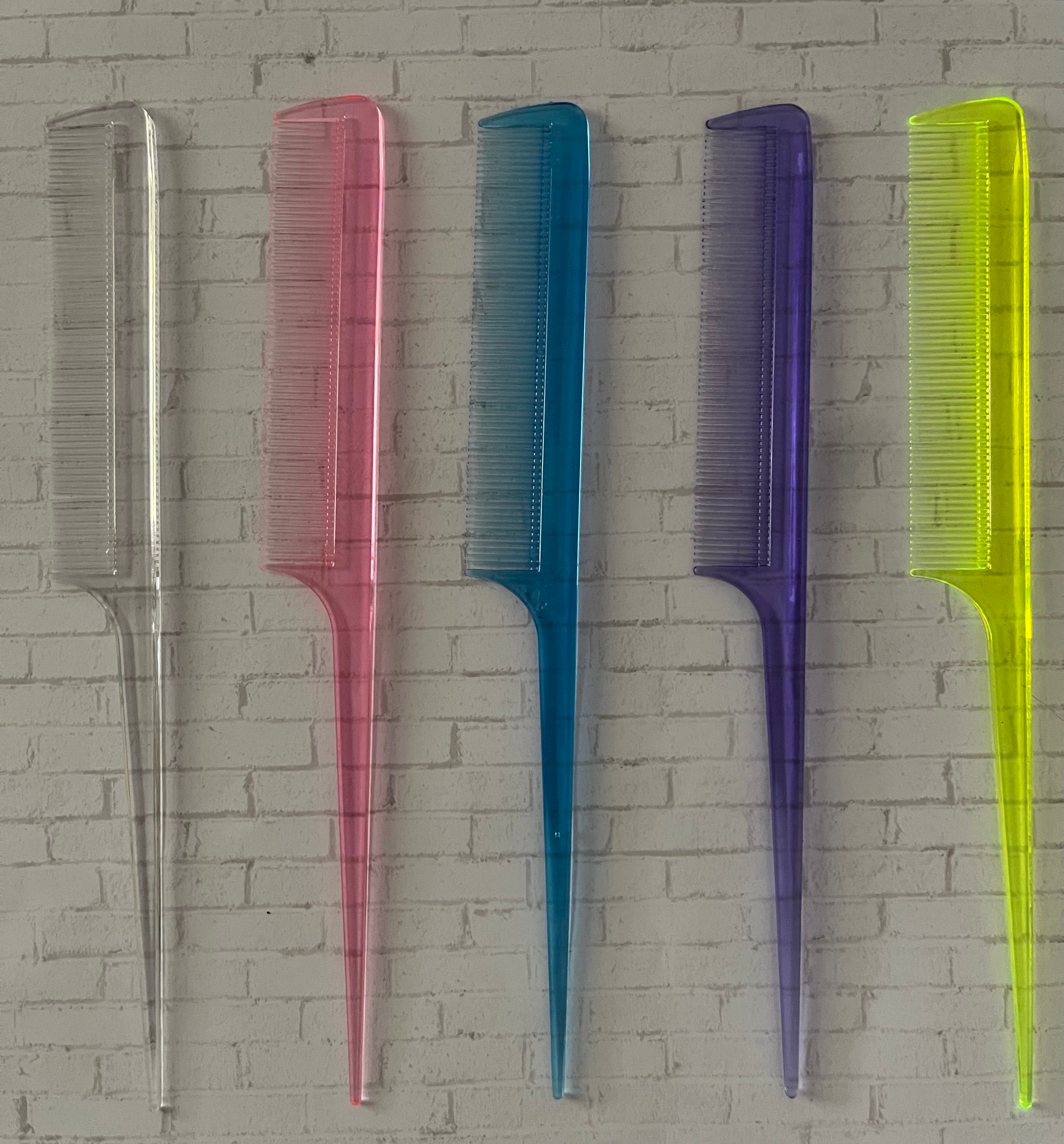 Plastic Rat Tail Comb