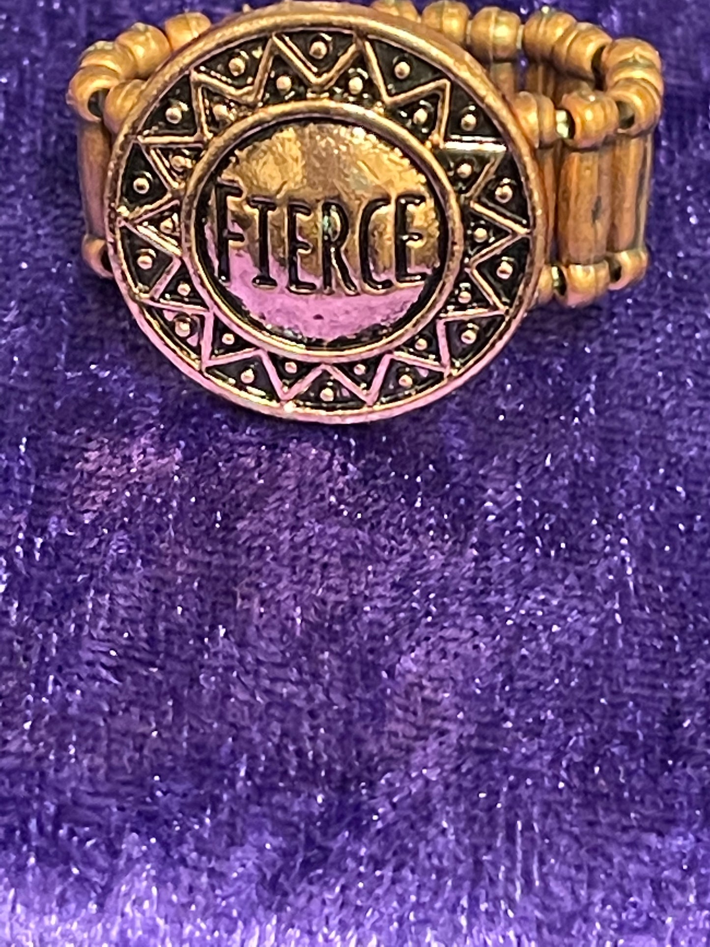 “Fierce” Copper Ring