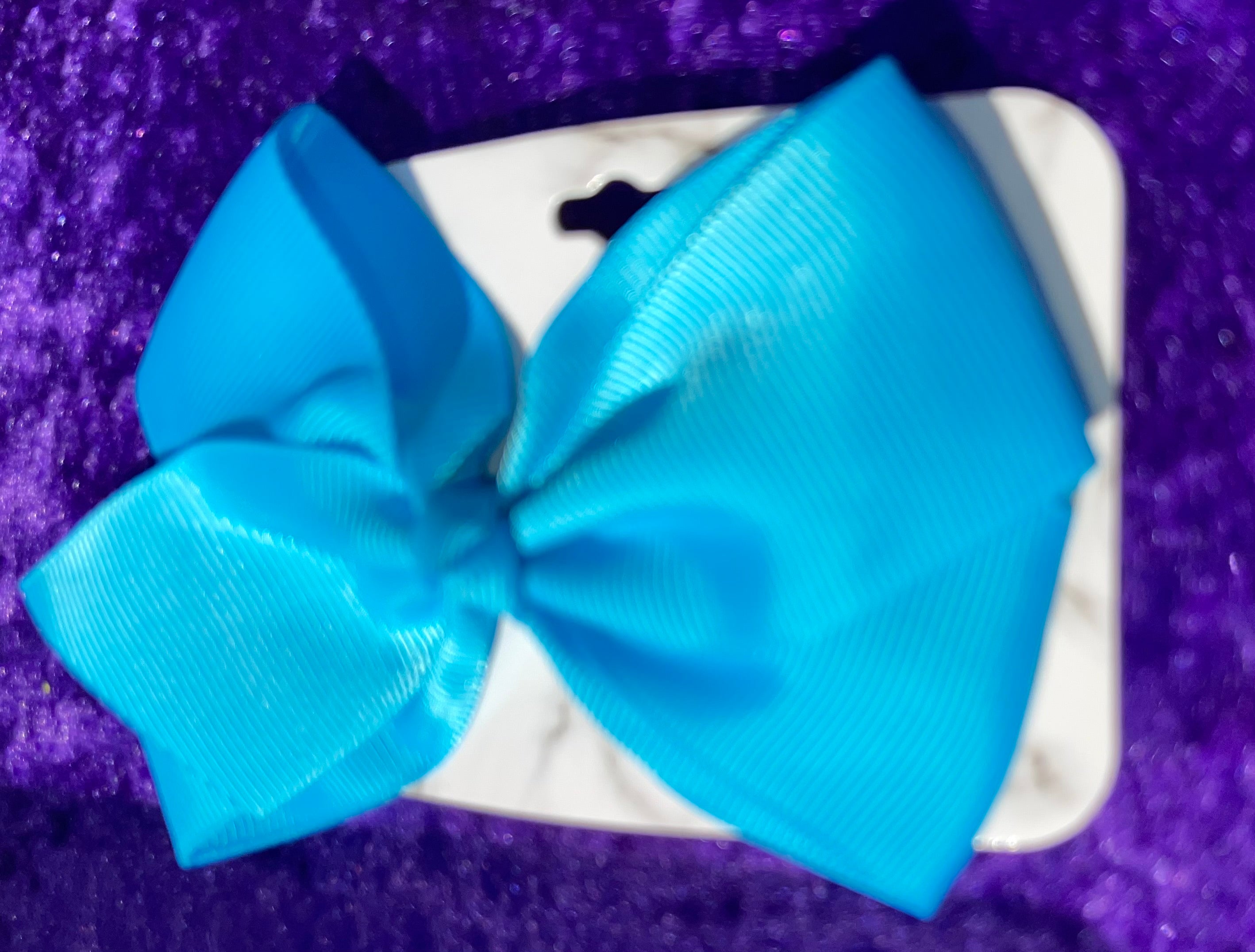 Plain Colored Hair Bow [Multiple Variants]