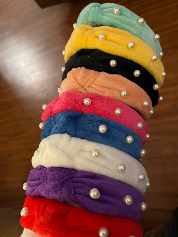 Headband with Pearls [Multiple Variants]
