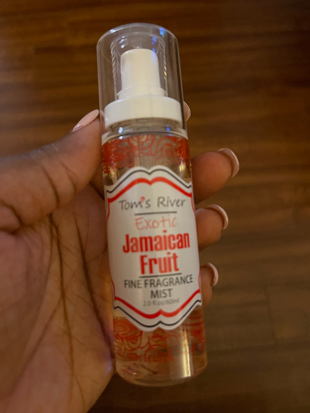 Spray On Body Mist