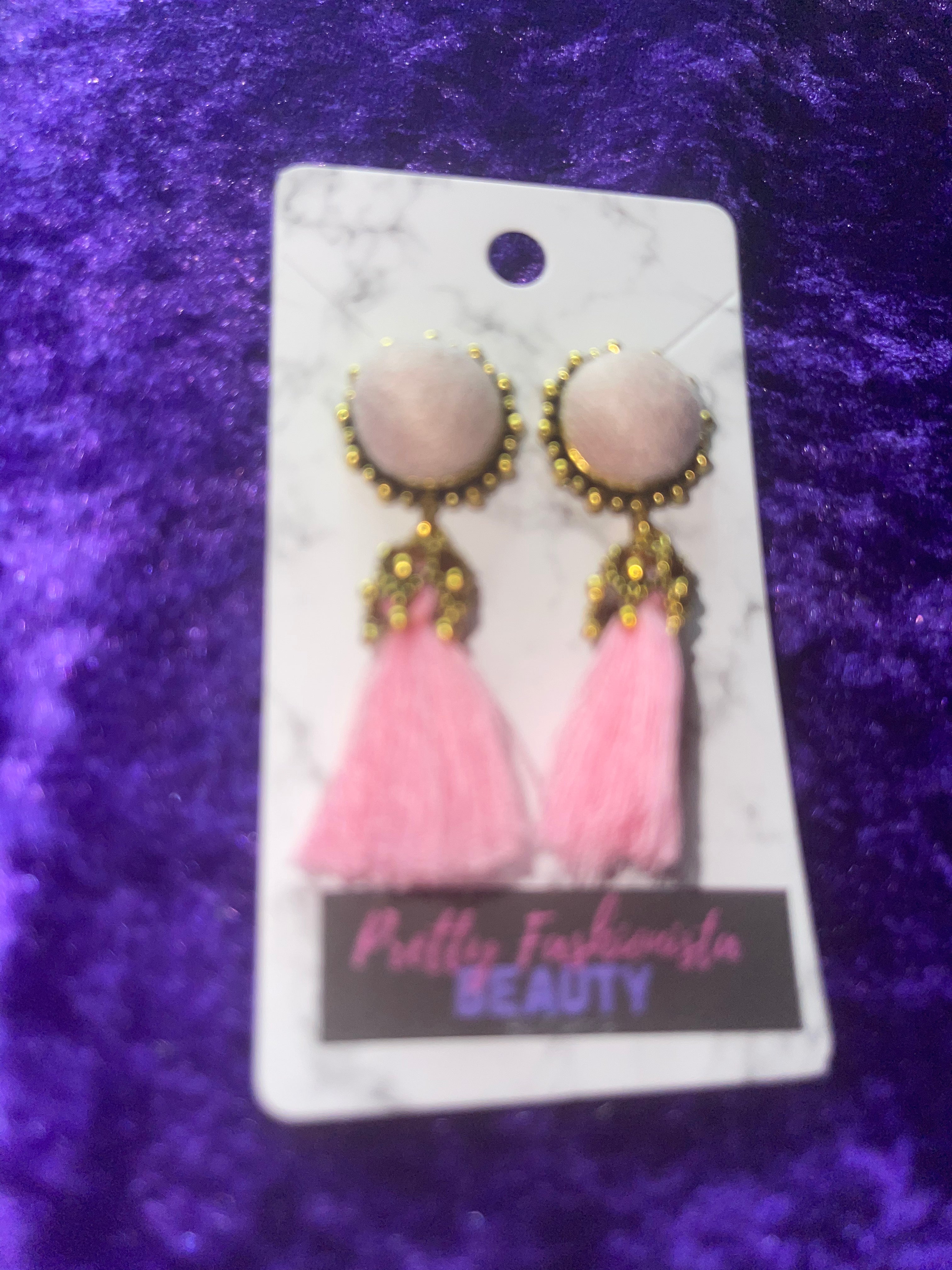 Fringe Earrings [Multiple Variants]