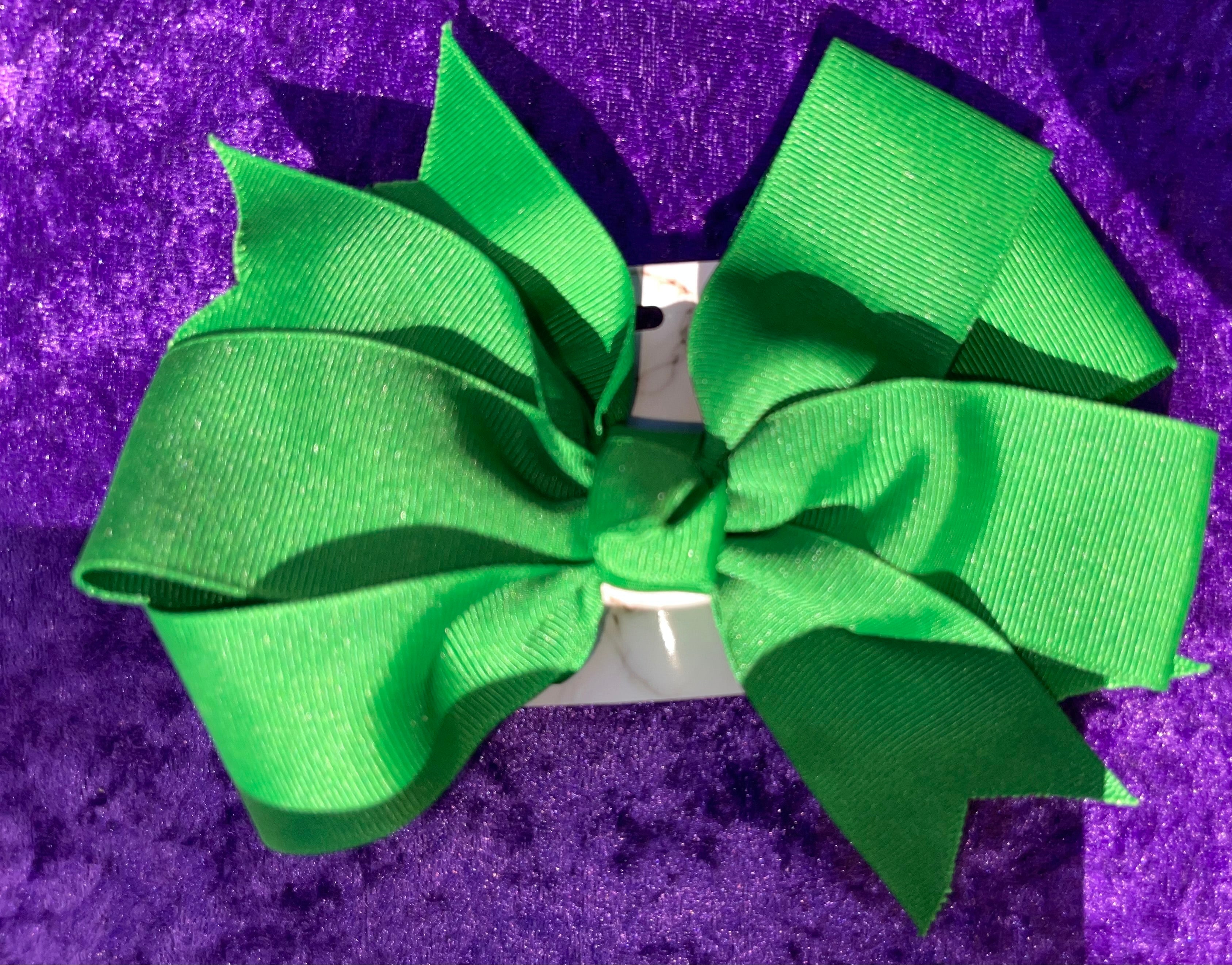 Plain Colored Hair Bow [Multiple Variants]