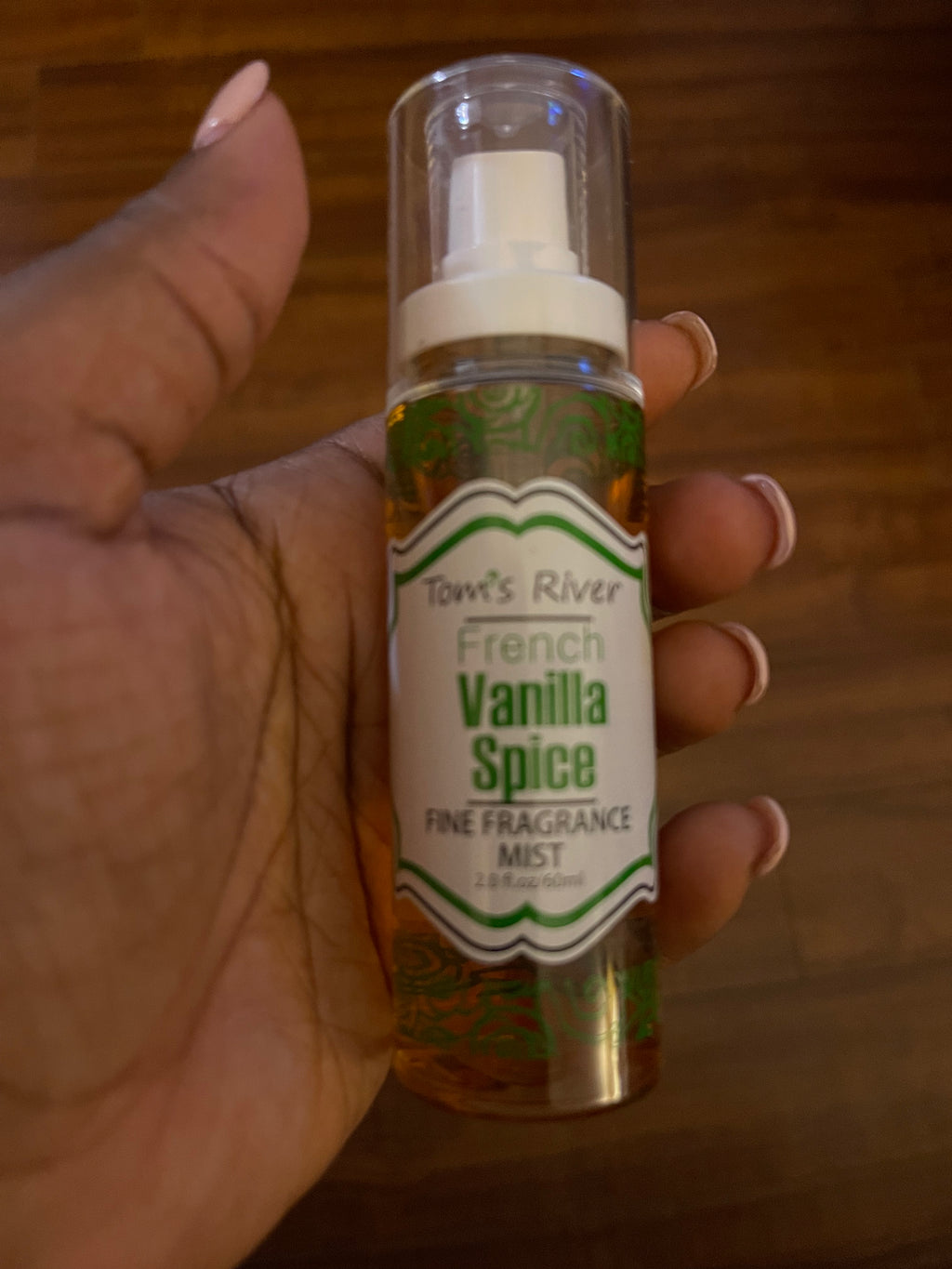 Spray On Body Mist