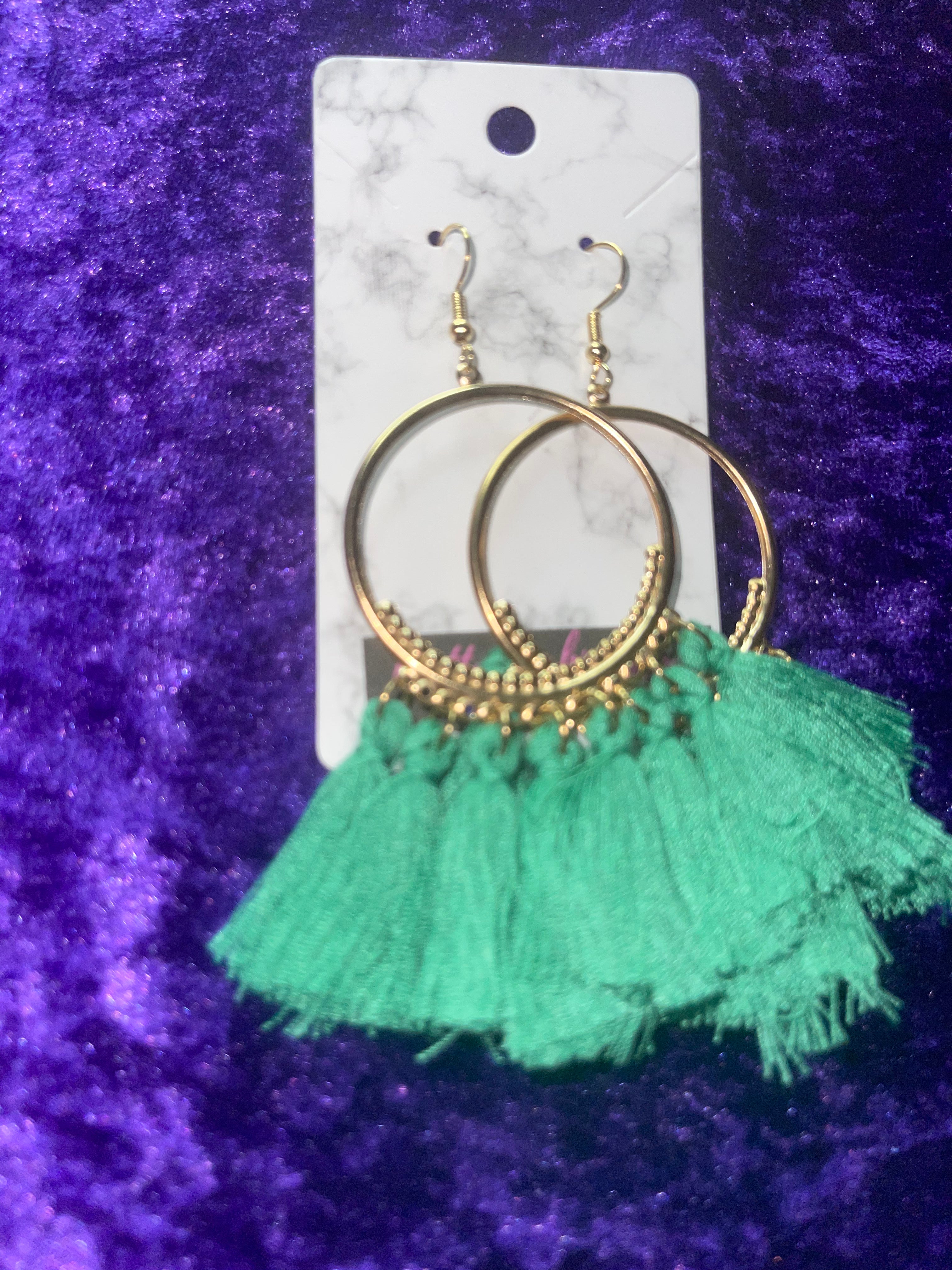 Fringe Earrings [Multiple Variants]
