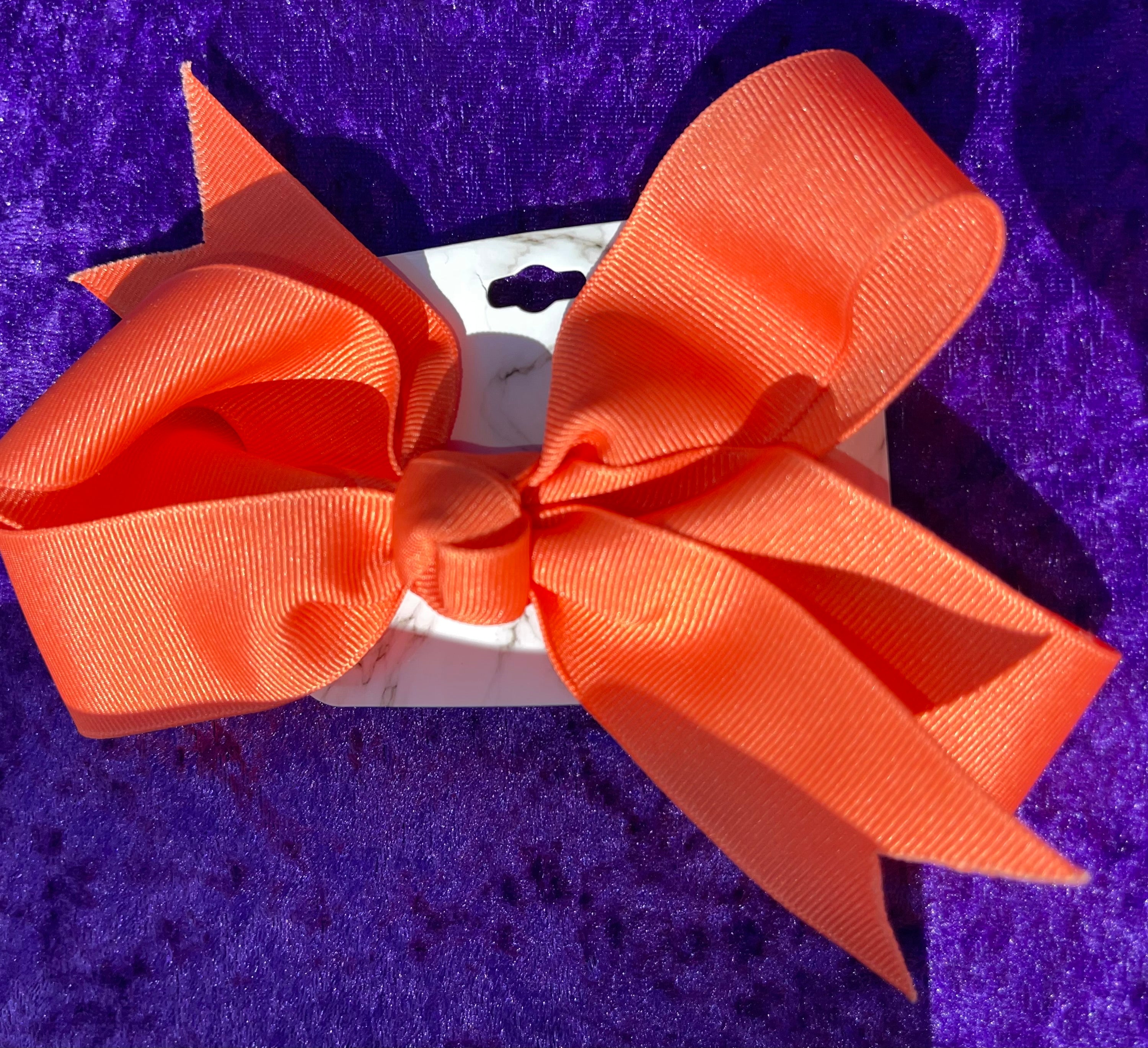 Plain Colored Hair Bow [Multiple Variants]