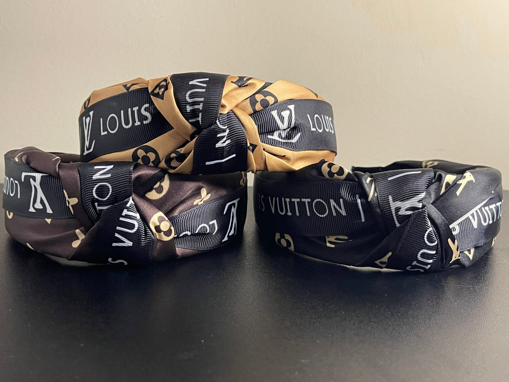 “LV” Inspired Headband