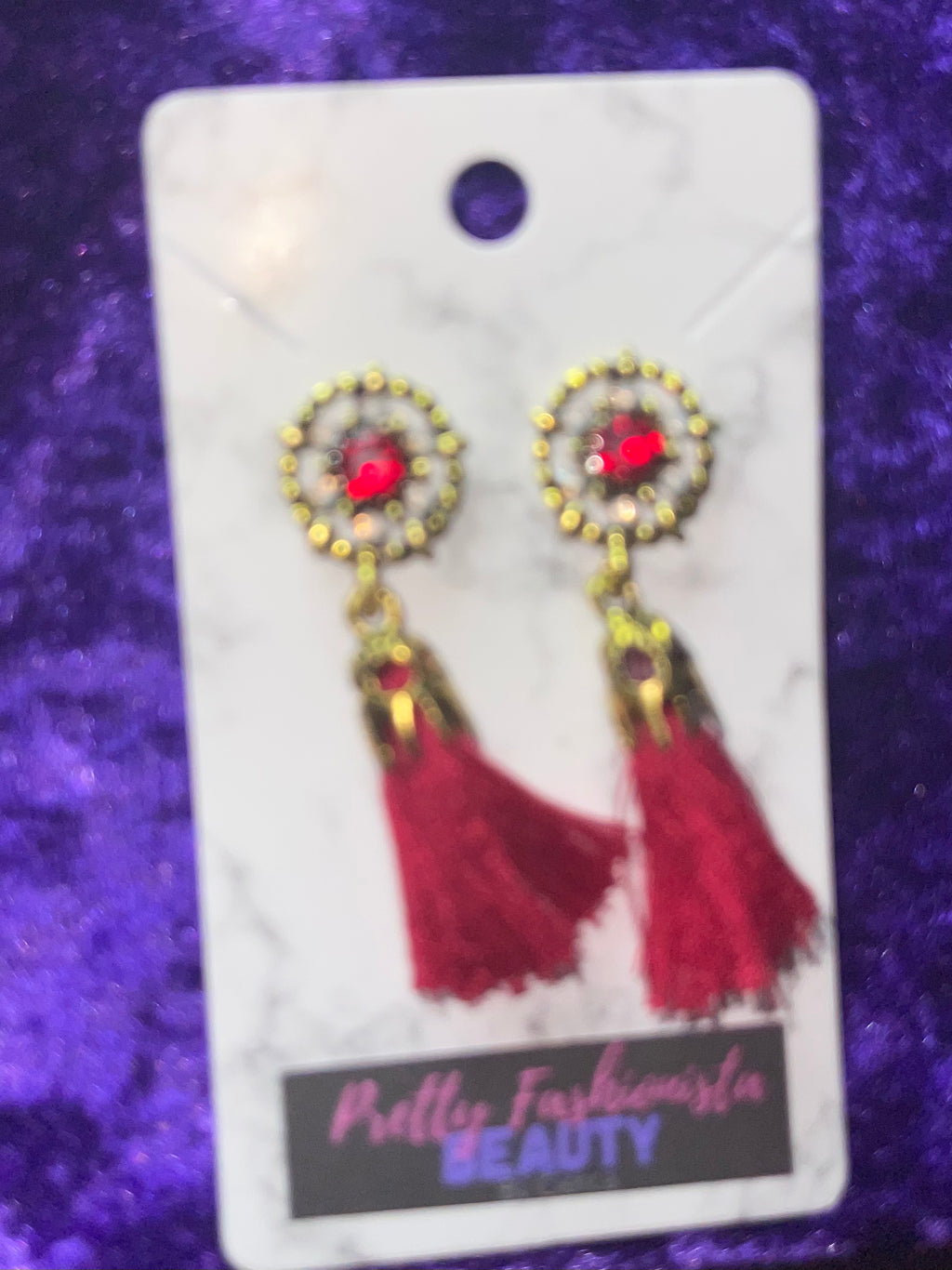 Fringe Earrings [Multiple Variants]