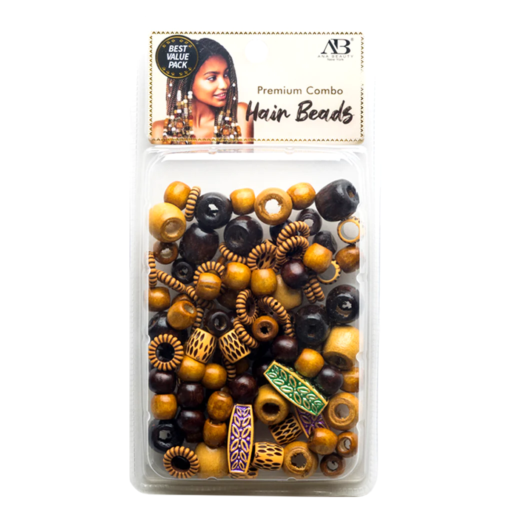 Wooden Hair Charms
