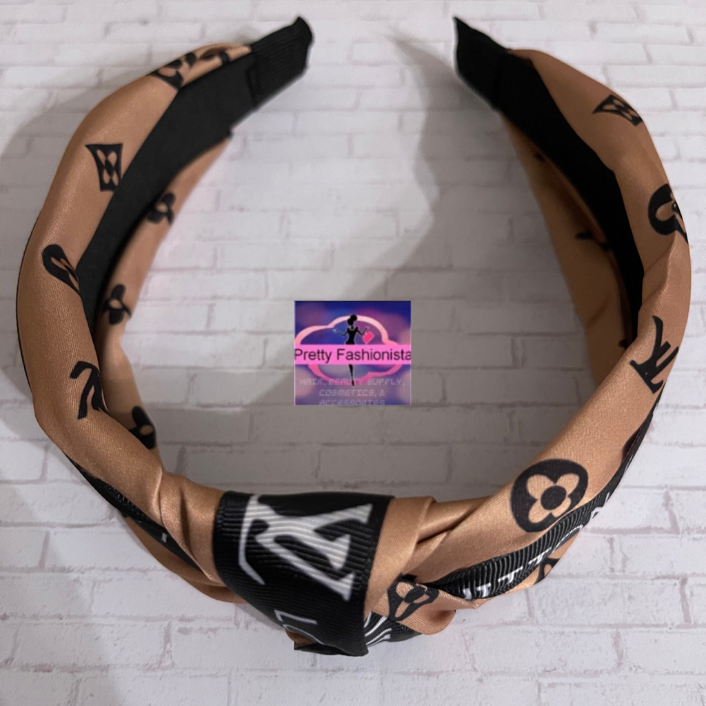 “LV” Inspired Headband