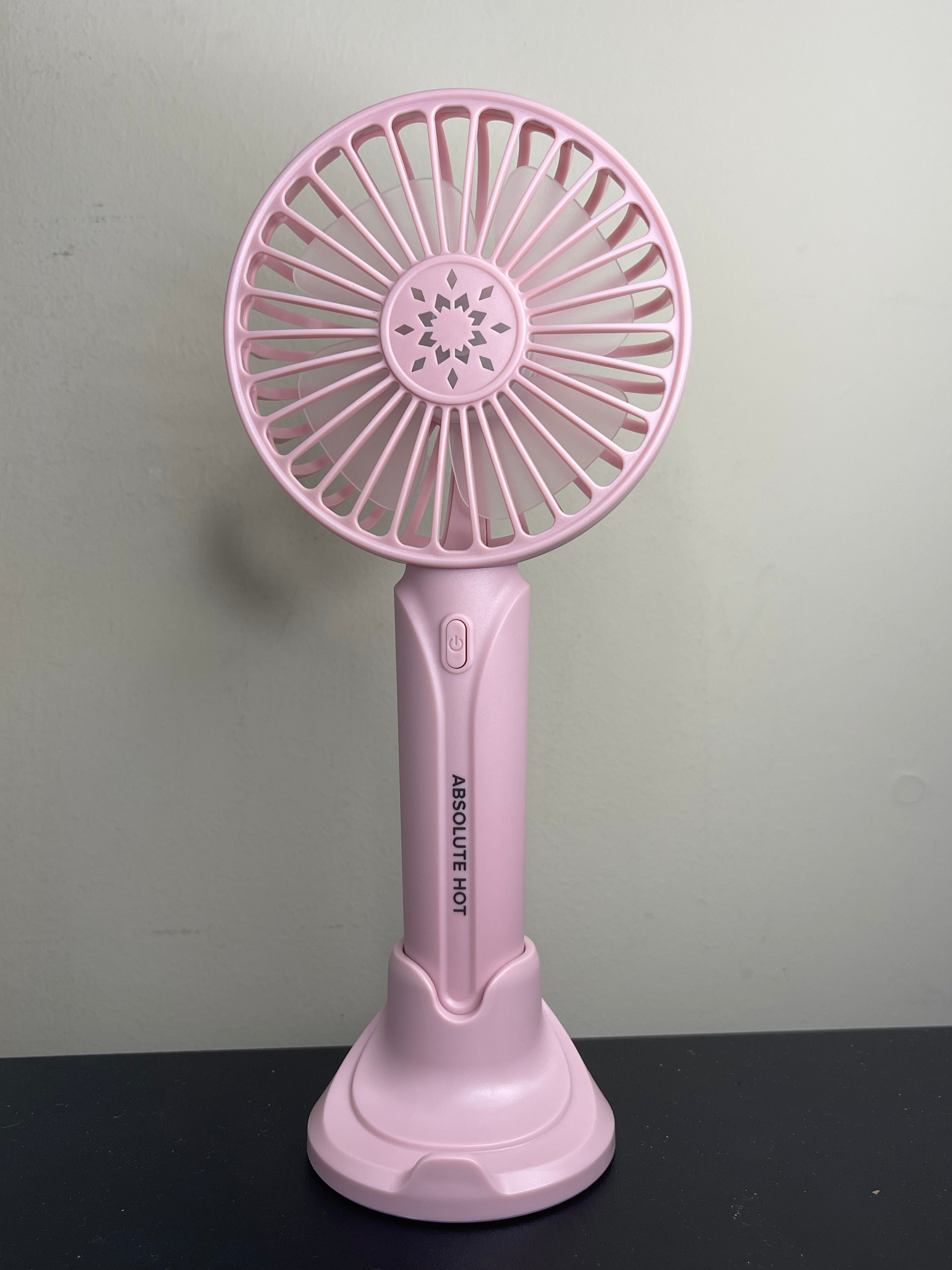 Handheld Rechargeable Fan