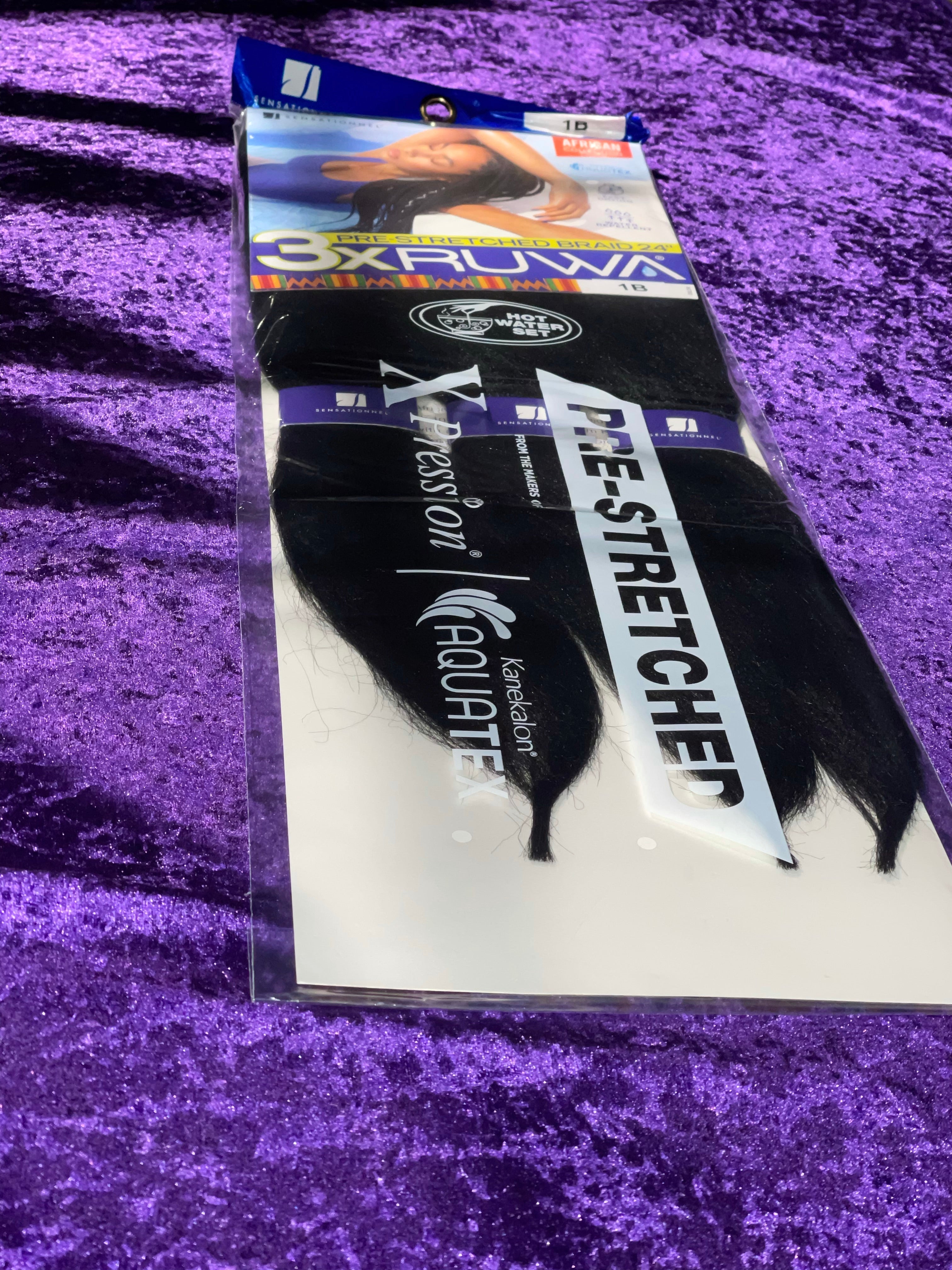 3X Ruwa 24” Braiding Hair [Multiple Variants]