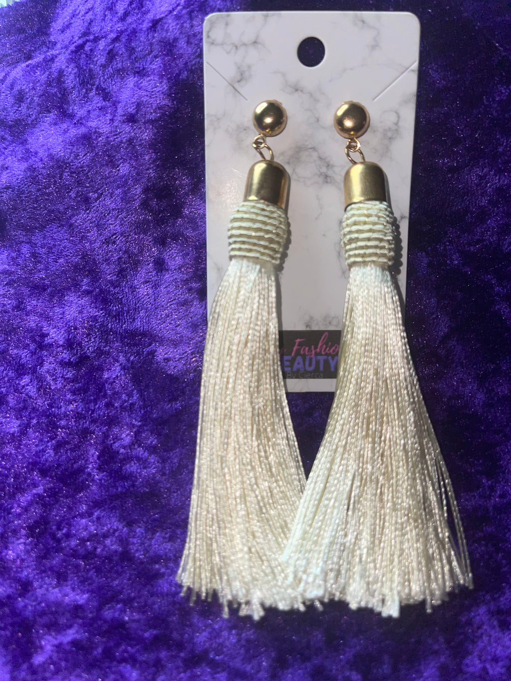 Fringe Earrings [Multiple Variants]