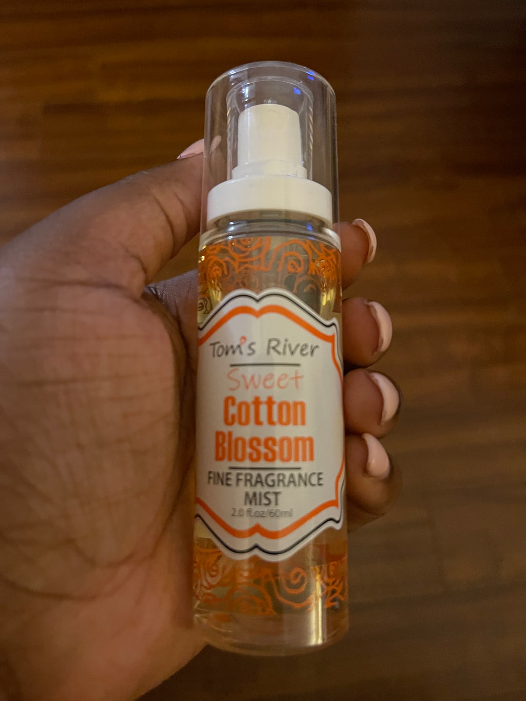 Spray On Body Mist