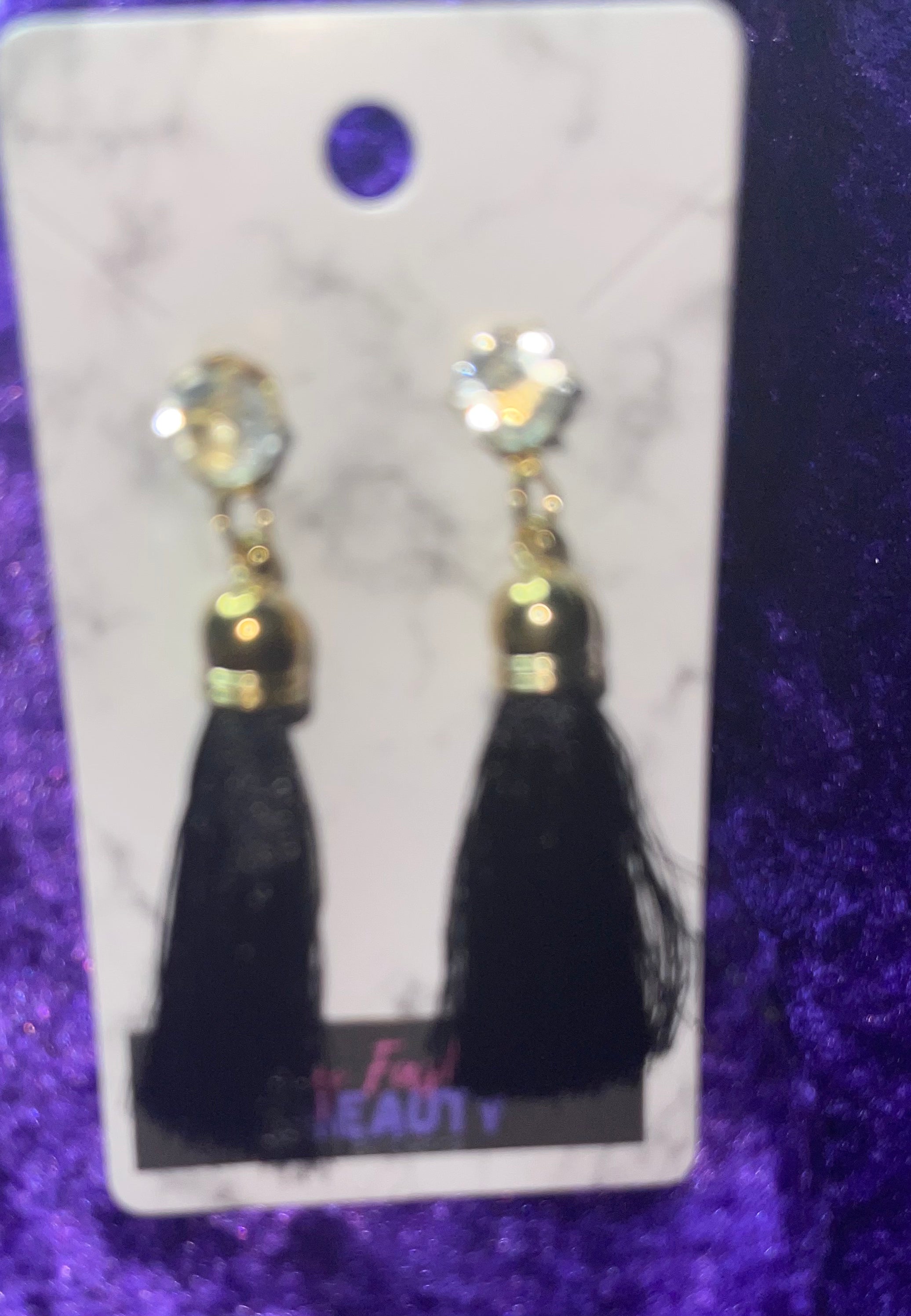Fringe Earrings [Multiple Variants]