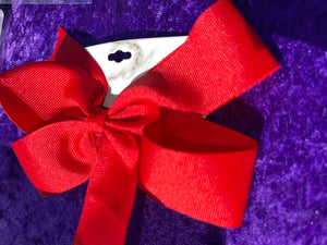 Plain Colored Hair Bow [Multiple Variants]