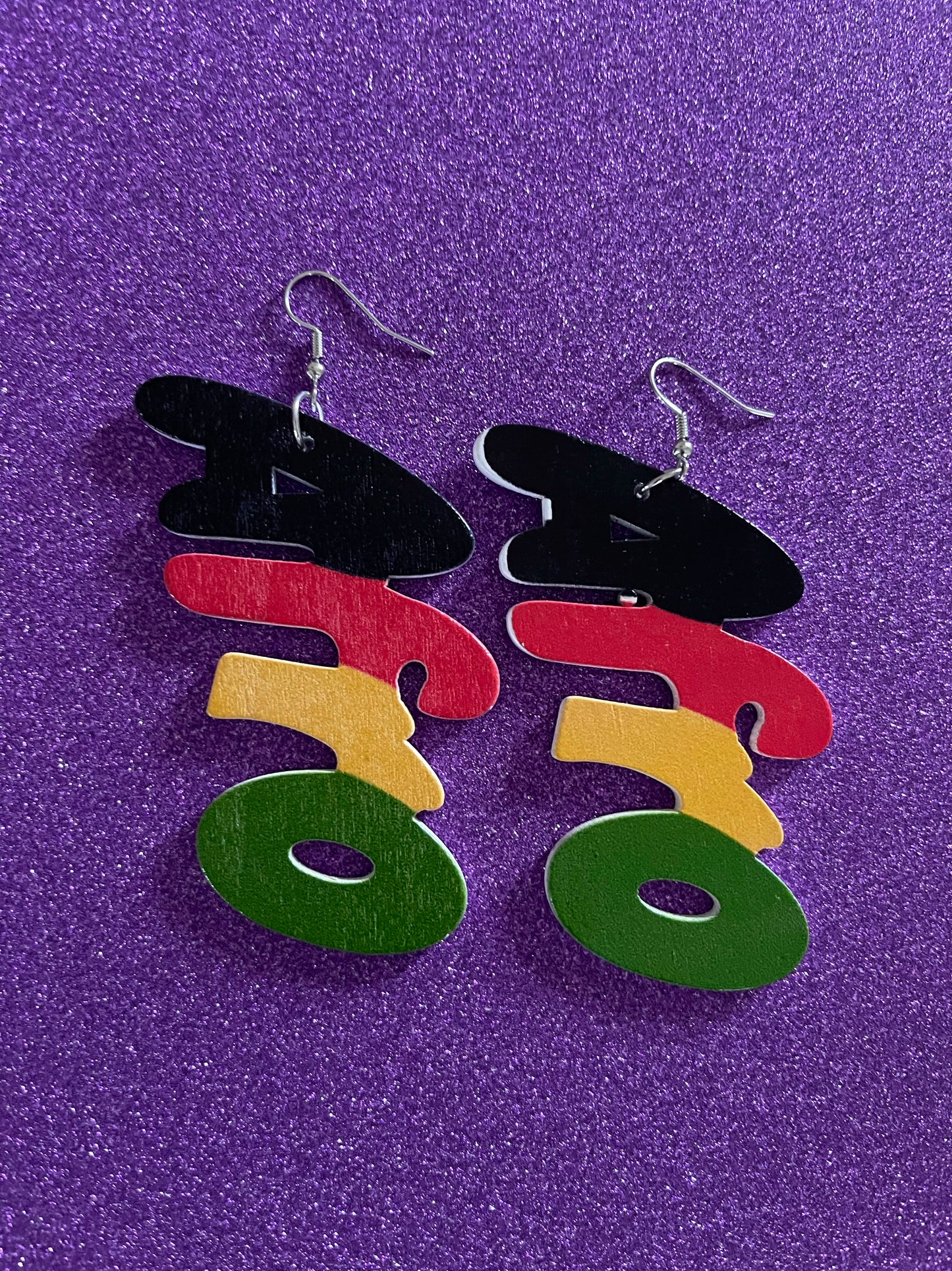 “Afro” Multicolor Earrings