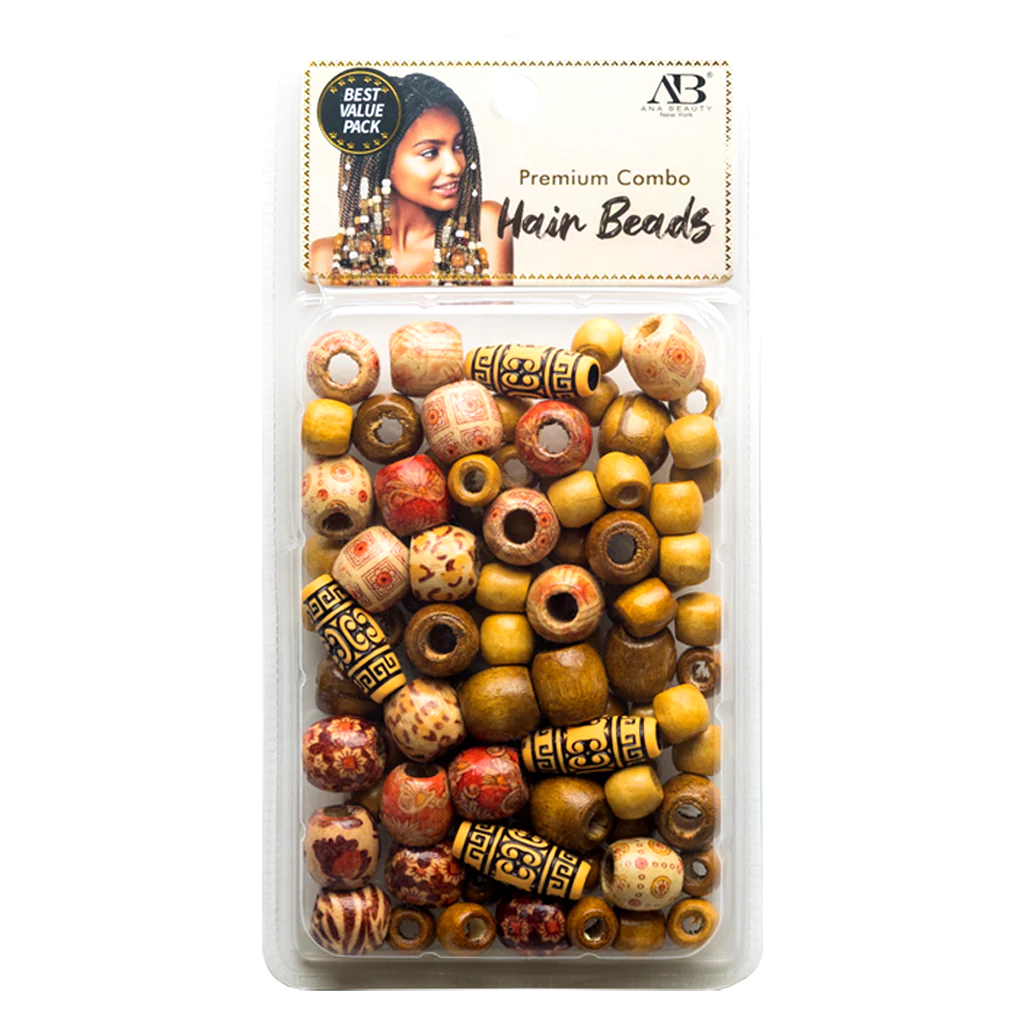Wooden Hair Charms
