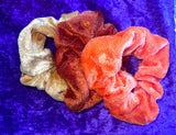Velvet Scrunchie Set- 3 scrunchies for $1