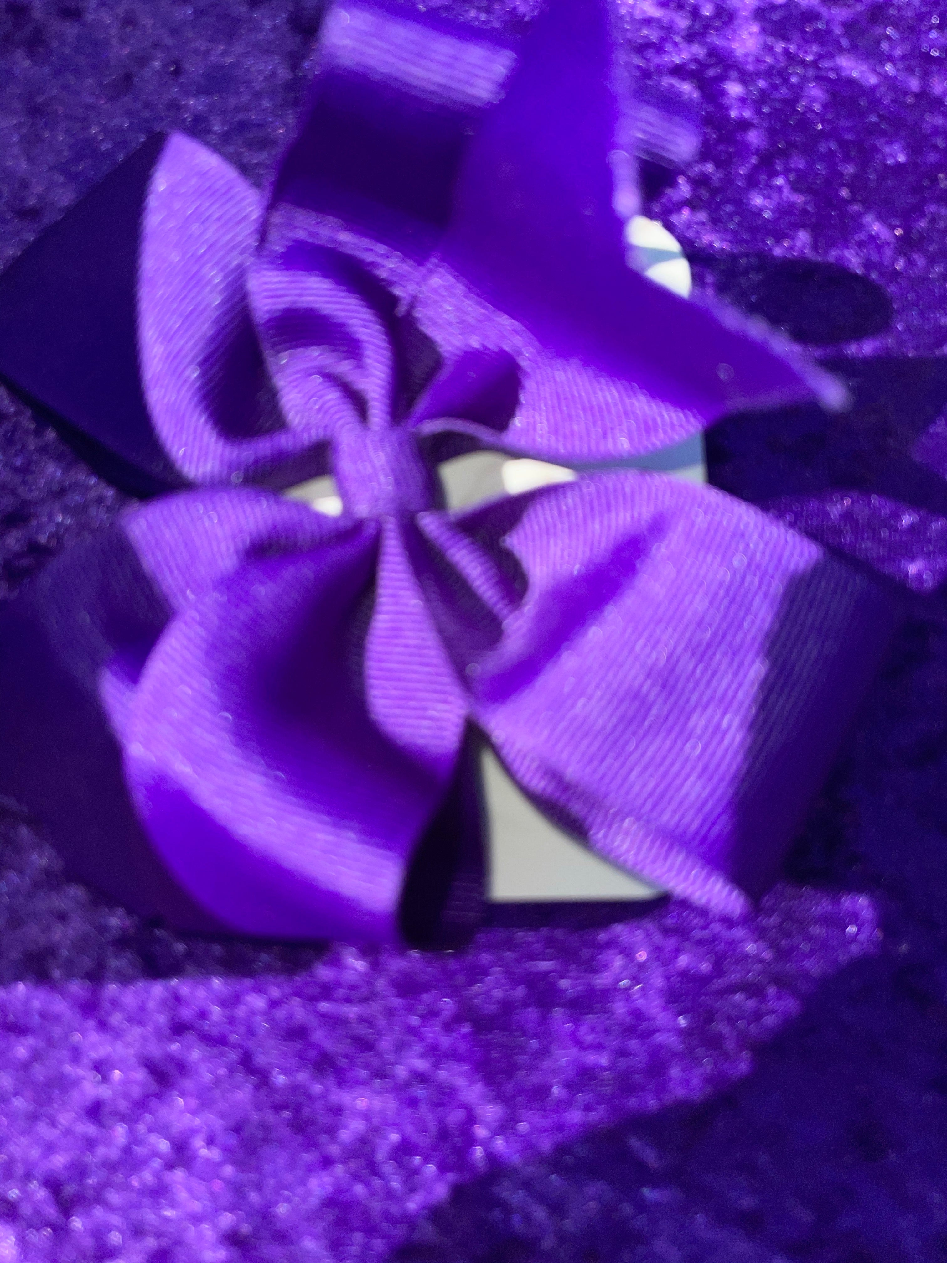 Plain Colored Hair Bow [Multiple Variants]